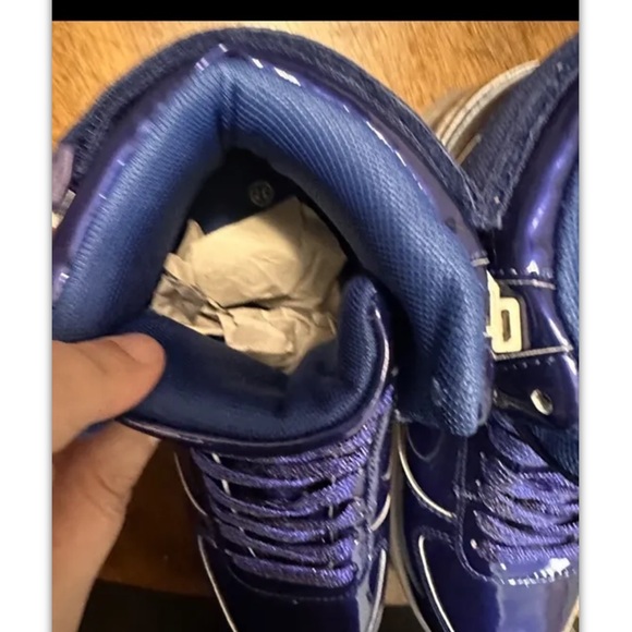 New!!!! Blue Unisex size kids 5 /37 DIYjts brand light up shoes - Picture 4 of 5